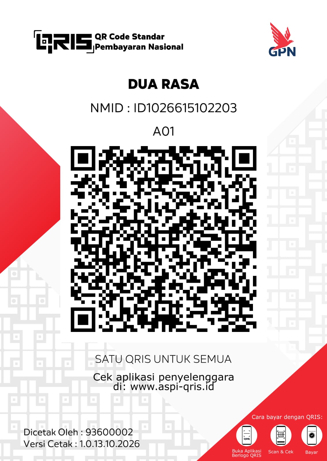 QRIS DUA RASA